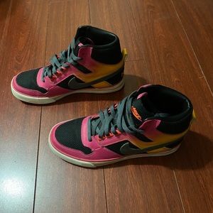 Nike High Tops Fuschia/Orange